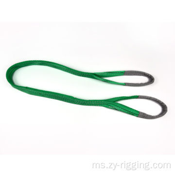 sling sling hijau mengangkat sling beban
